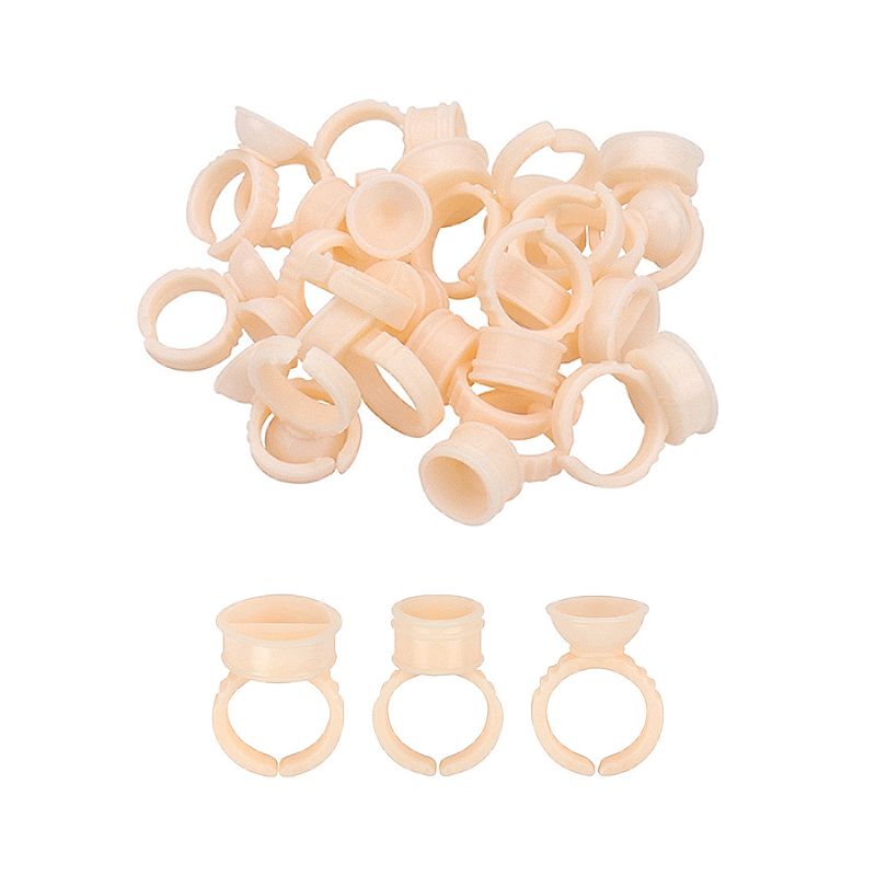 Body Jewelry Tattoo - 100/1000PCS Microblading Pigment Kleber Ringe Tattoo