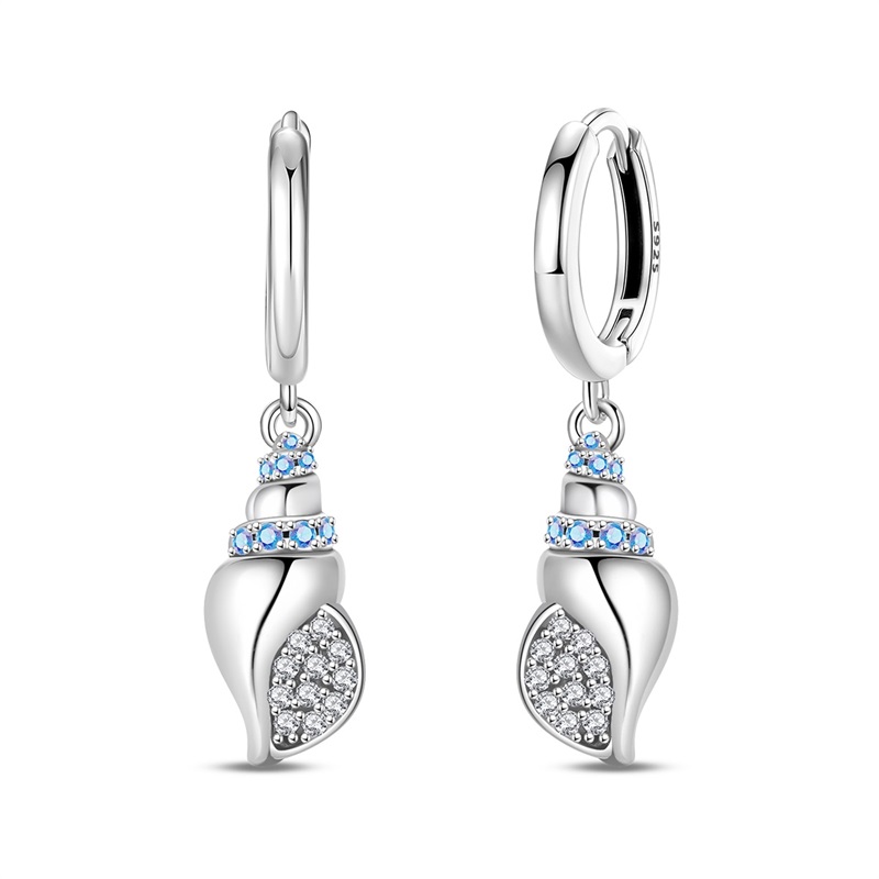 Conch Earring Hoop - Damen-Ohrringe aus 925er-Sterlingsilber, modische Conch-Creolen für