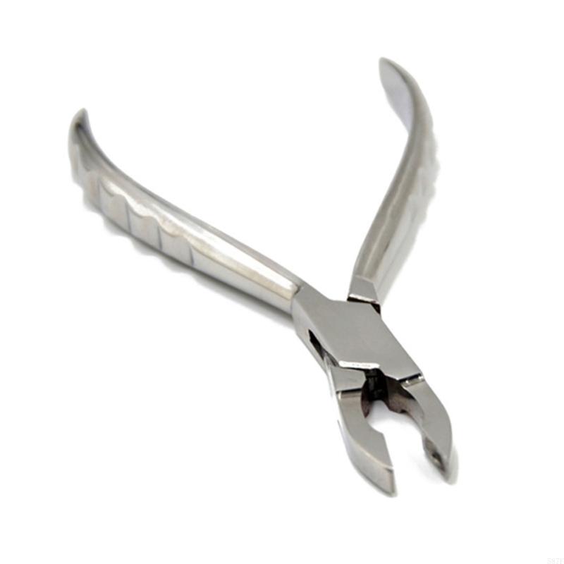 Body Jewelry Ear Piercing - Professionelle Edelstahl-Körperpiercing-Zange, Ohr-Nasen-Lippen-Piercing Schmuck-Reparatur-Klemmwerkzeug