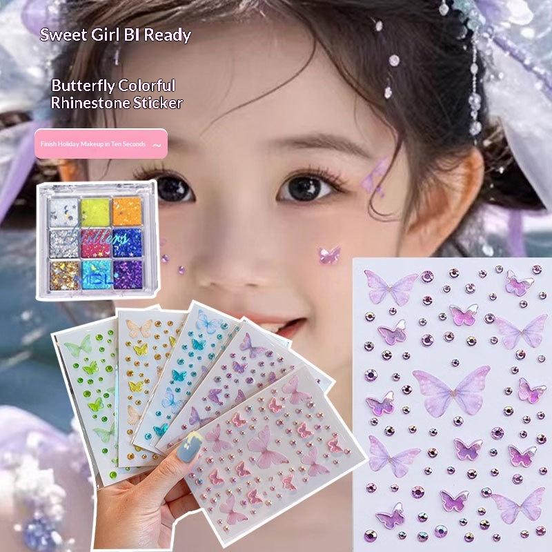 Gesichtsbemalungs-Aufkleber fü – Body Jewelry Stickers Bewertung und Preis