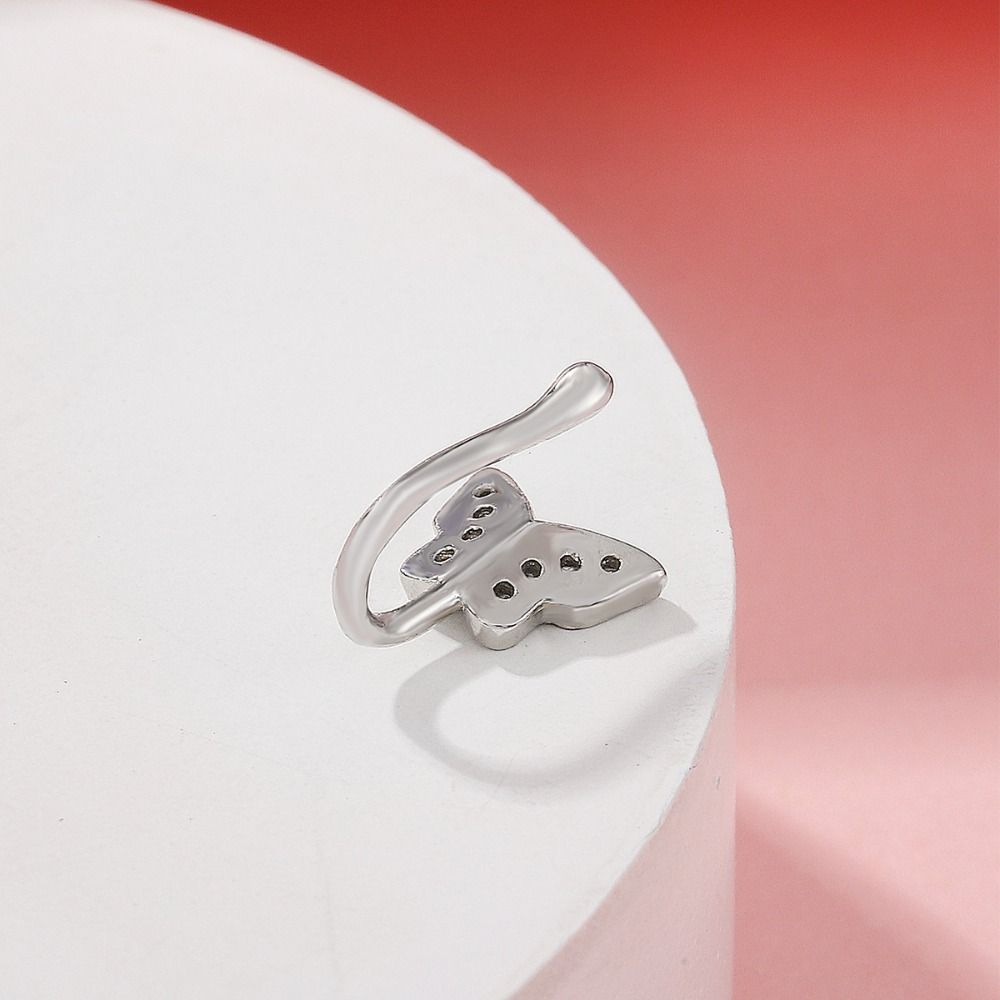Strass-Schmetterlings-Nasenrin – Body Jewelry Ear Piercing Bewertung und Preis