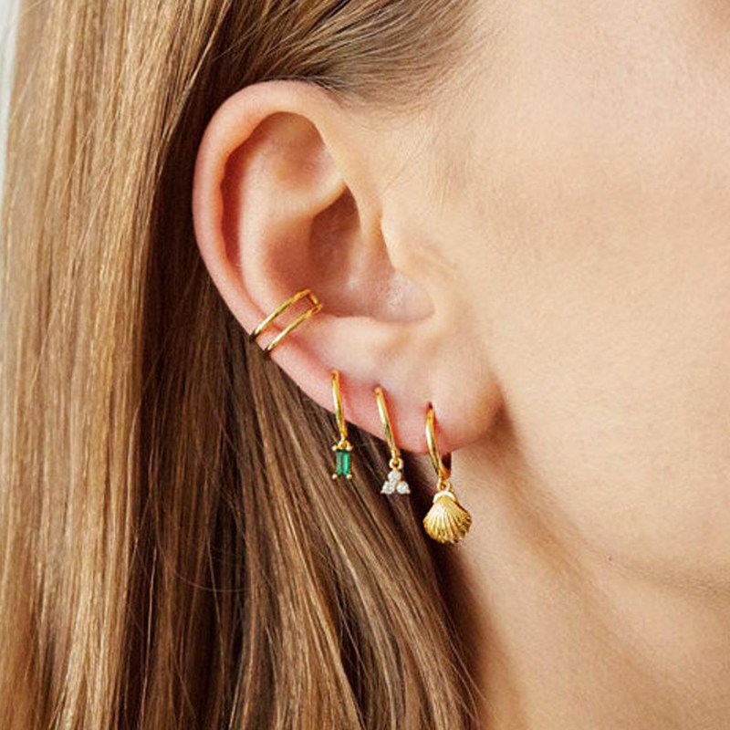 Ohrringe mit Nadelmuschel-Musc – Conch Earring Hoop Bewertung und Preis