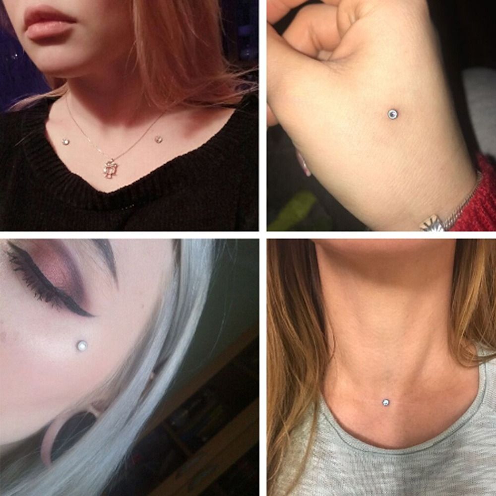 Micro Edelstahl Körper Piercin – Body Jewelry Ear Piercing Bewertung und Preis