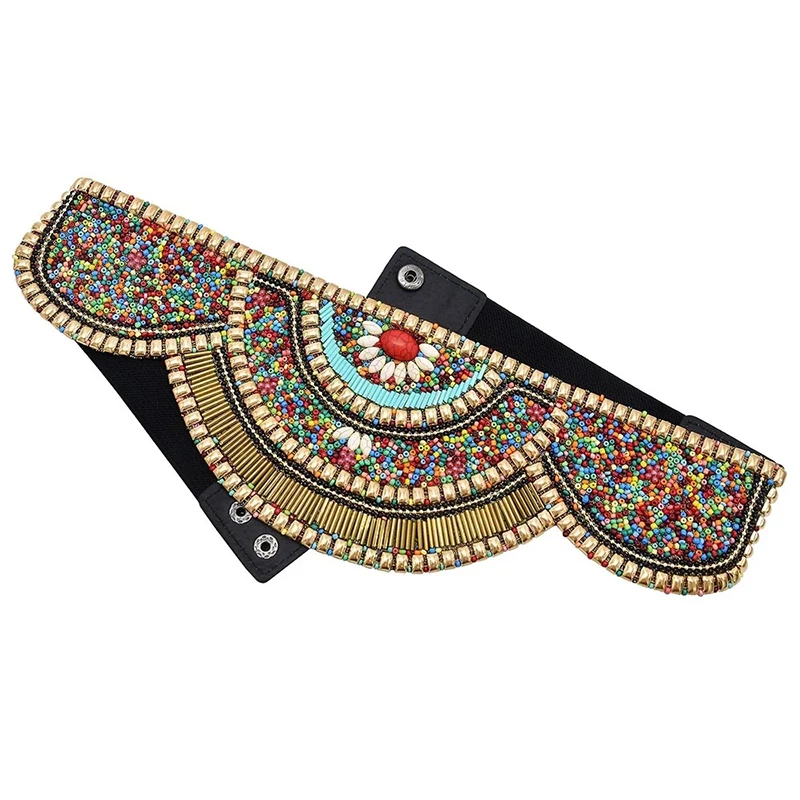 Bunte Taille Perlen Gürtel Bun – Body Jewelry Indian Bewertung und Preis