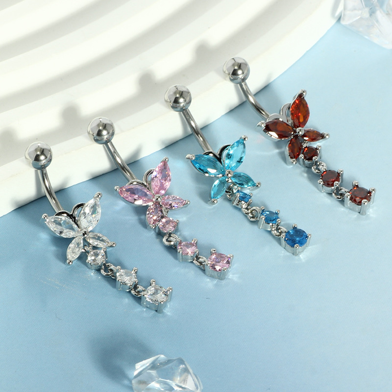 14GA Goldener Schmetterling mi – Body Jewelry Belly Button Rings Bewertung und Preis