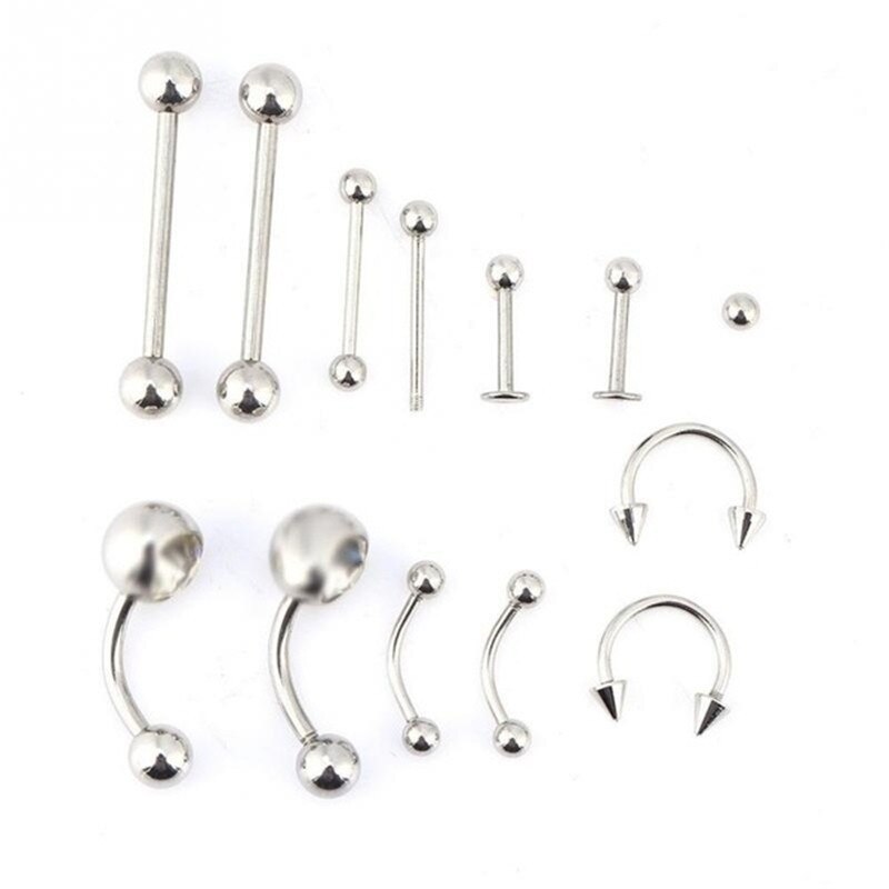 1 Satz professionelles Einweg- – Body Jewelry Ear Piercing Bewertung und Preis