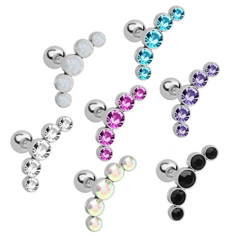 1 Stück Modischer 16G Kristall – Body Jewelry Ear Piercing Bewertung und Preis