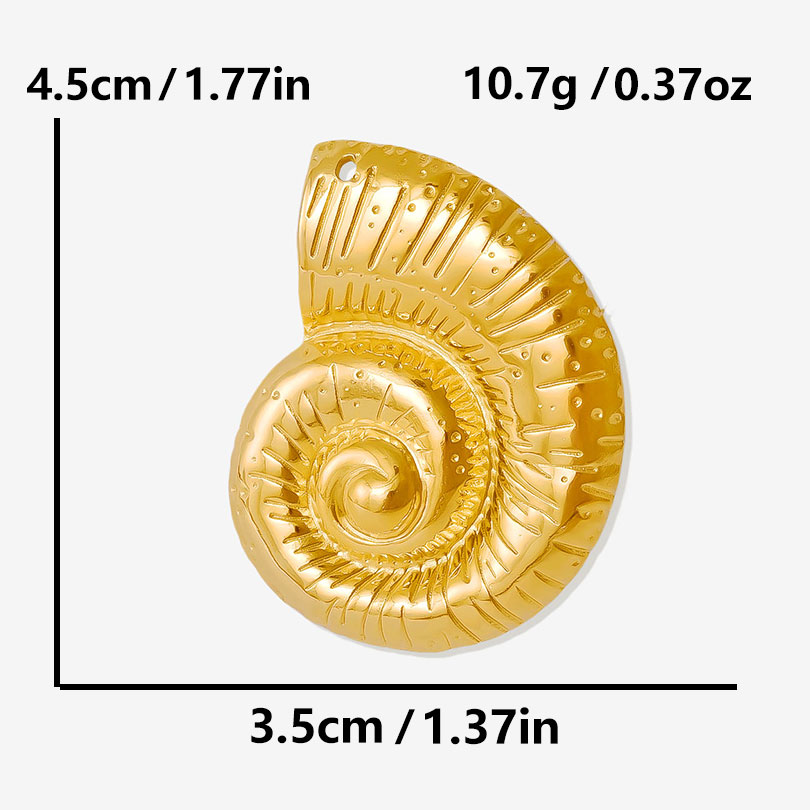 Ozean/Marine Tier Schmuck Set  – Conch Earring Hoop Bewertung und Preis