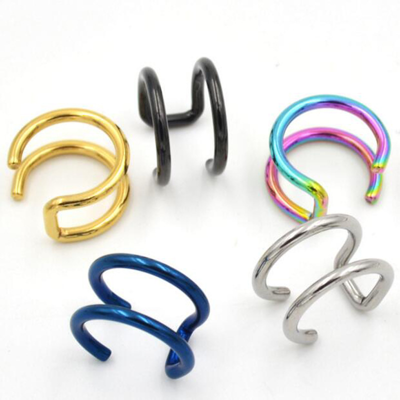 2 Stück 316L Edelstahl Clip-On – Body Jewelry Ear Piercing Bewertung und Preis