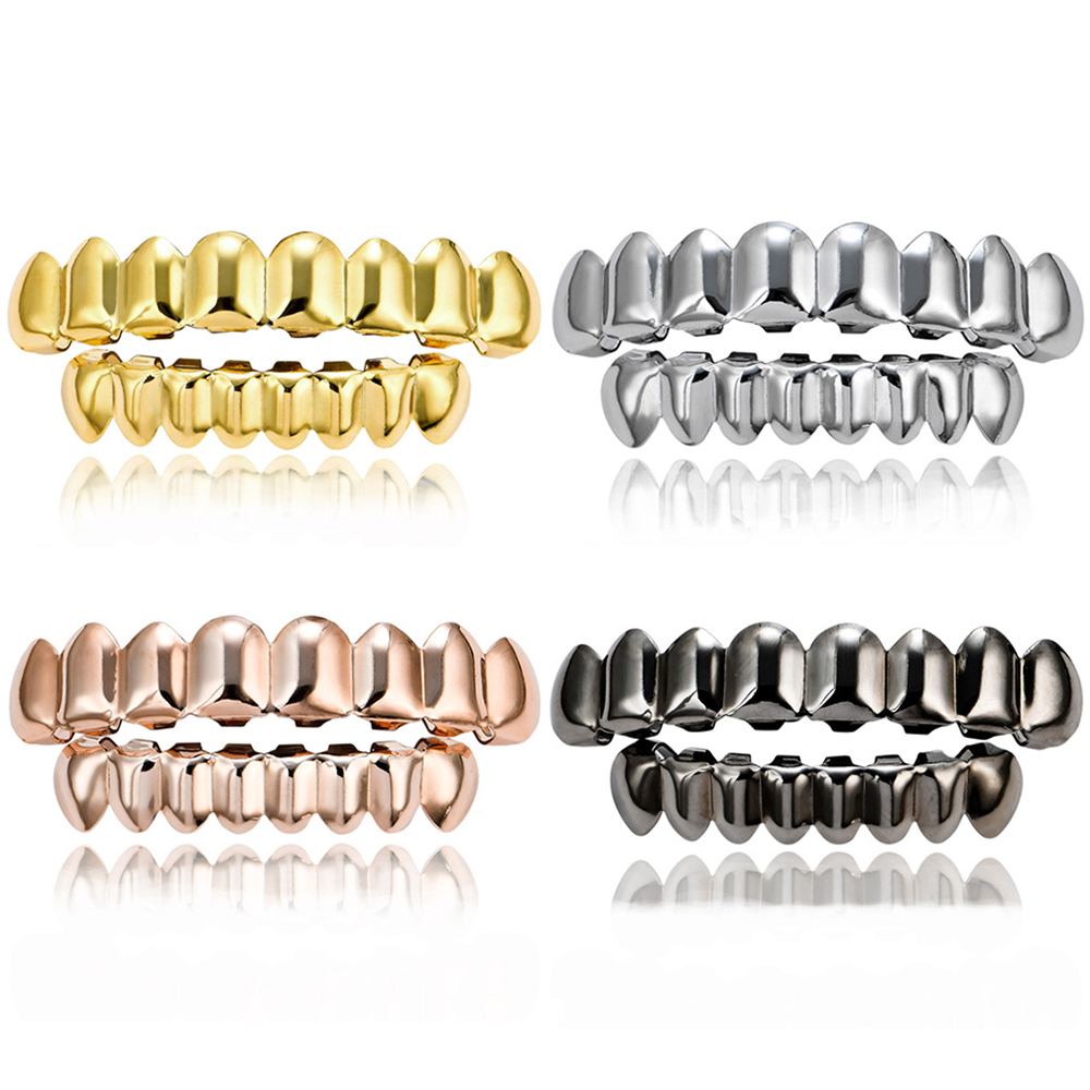 Hip Hop Gold Zahnspangen obere – Body Jewelry Real Gold Bewertung und Preis