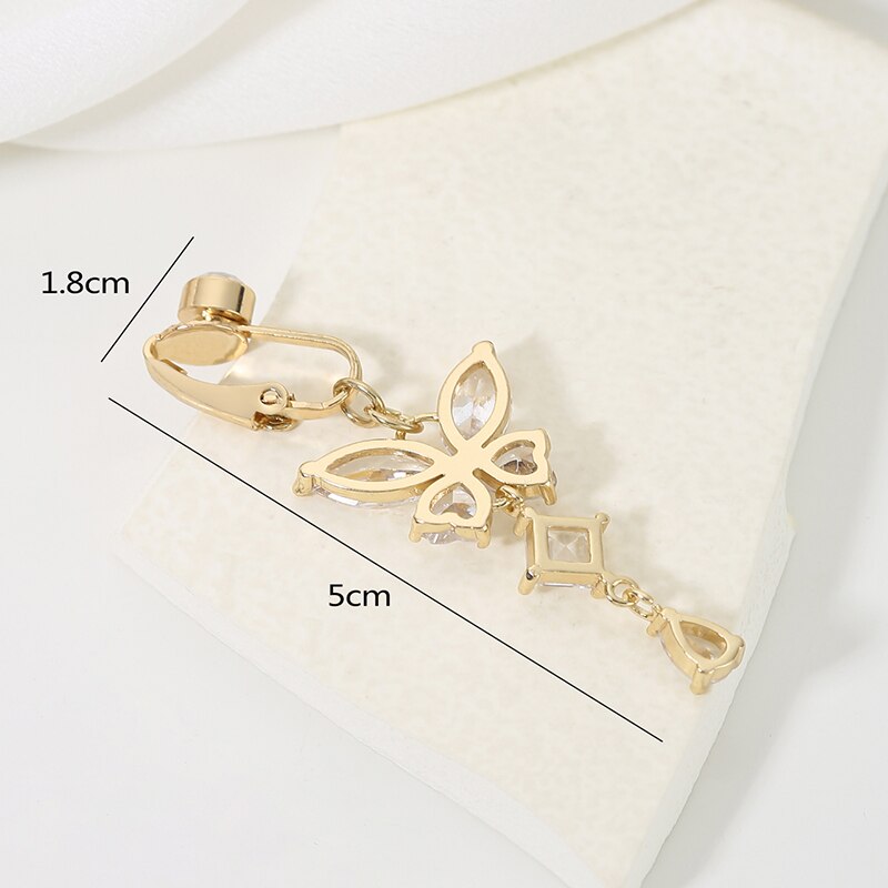 Clip On Bauchnabelring Schmett – Body Jewelry Belly Button Rings Bewertung und Preis