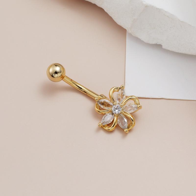 Funkelnder Bauchnabelpiercing- – Body Jewelry Belly Button Rings Bewertung und Preis