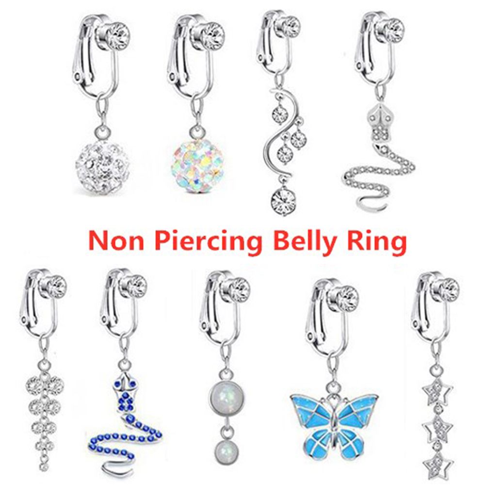 Accessoires für Damen: Clip-On – Body Jewelry Belly Button Rings Bewertung und Preis