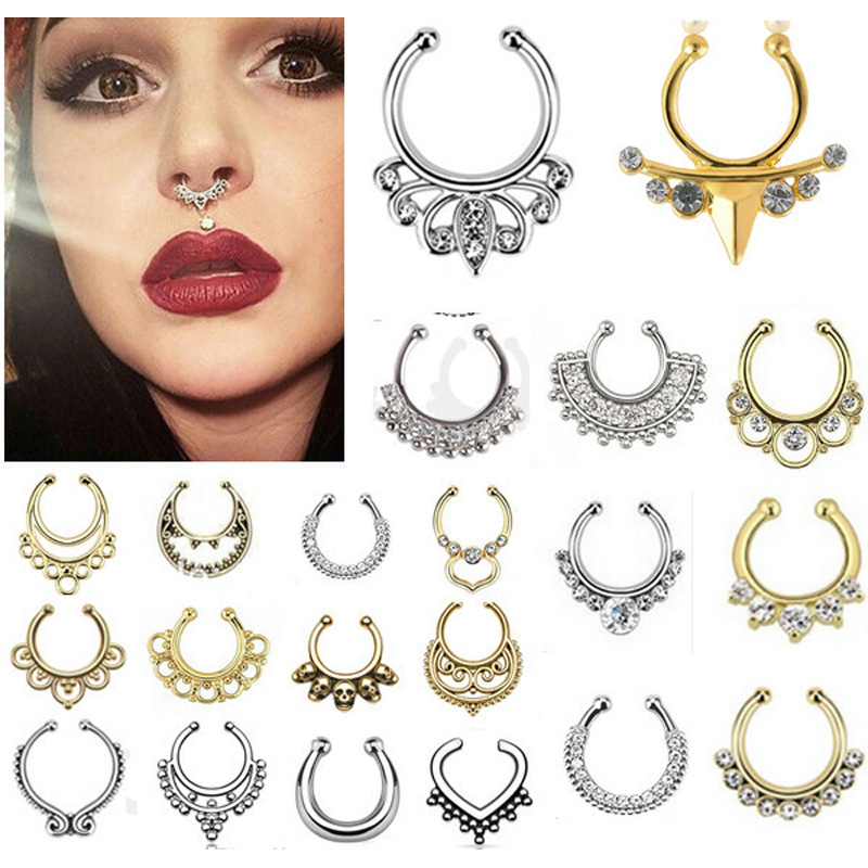 Indischer Kristall-Haken in de – Body Jewelry Indian Bewertung und Preis