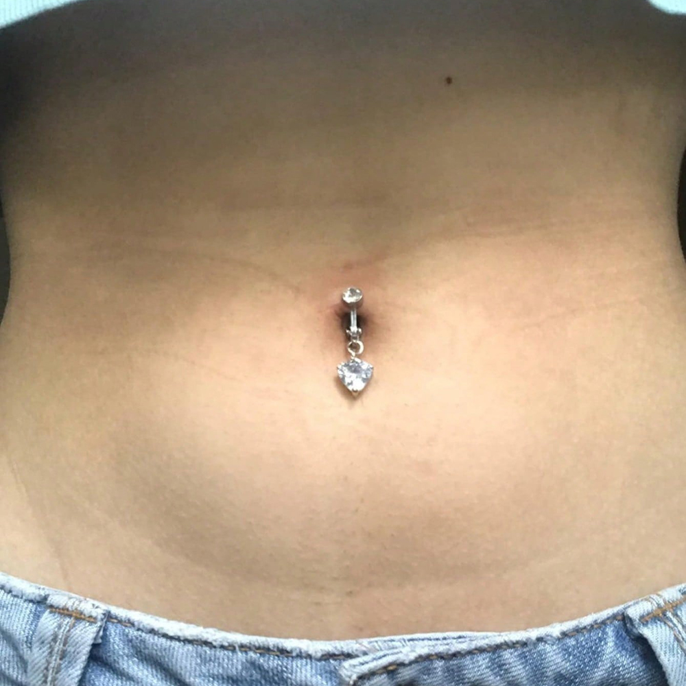 Goldener Fake-Belly-Piercing m – Body Jewelry Belly Button Rings Bewertung und Preis