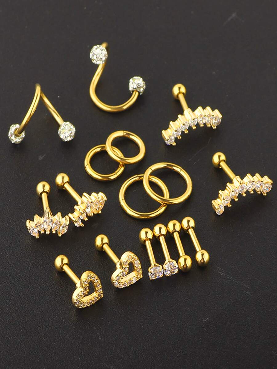 SGIAWETA-16 Stück 16G Knorpel- – Conch Earring Hoop Bewertung und Preis