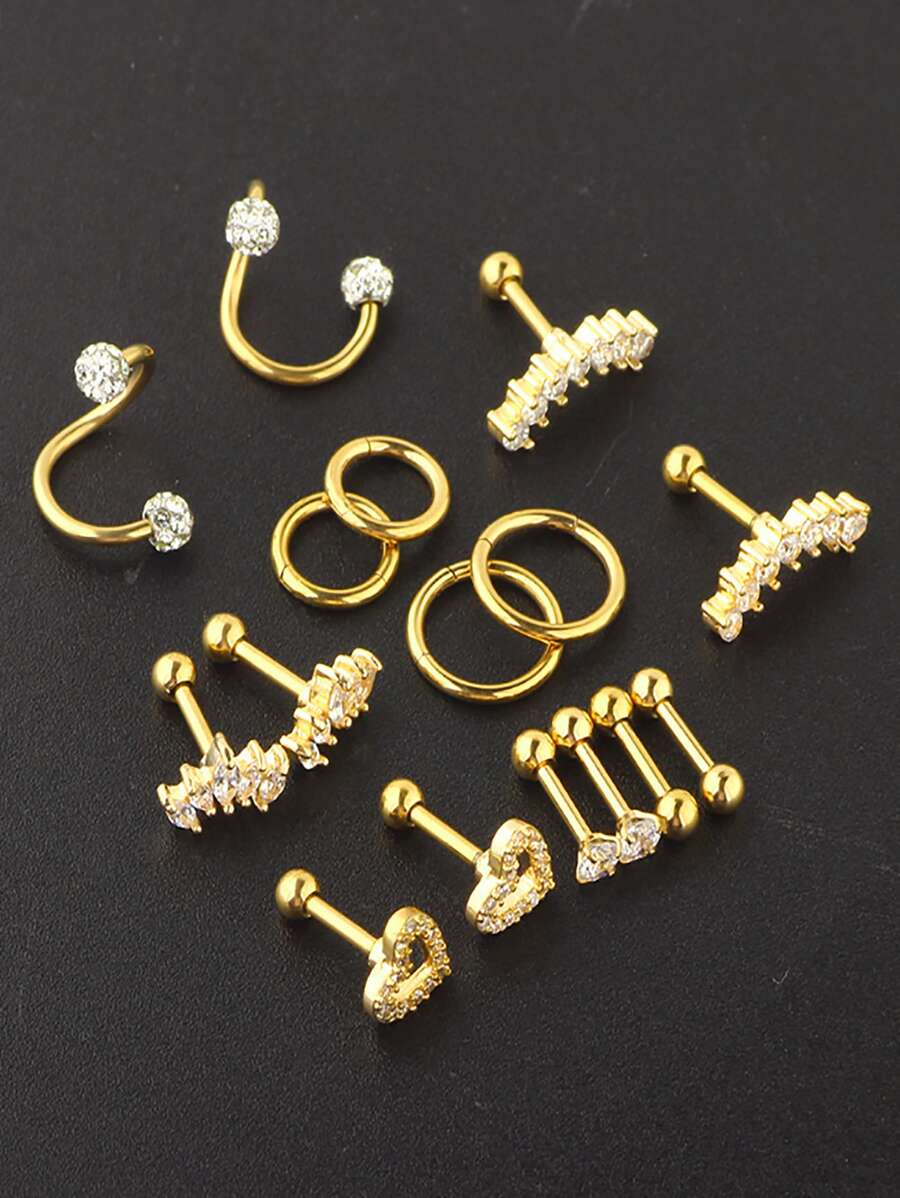 SGIAWETA-16 Stück 16G Knorpel- – Conch Earring Hoop Bewertung und Preis