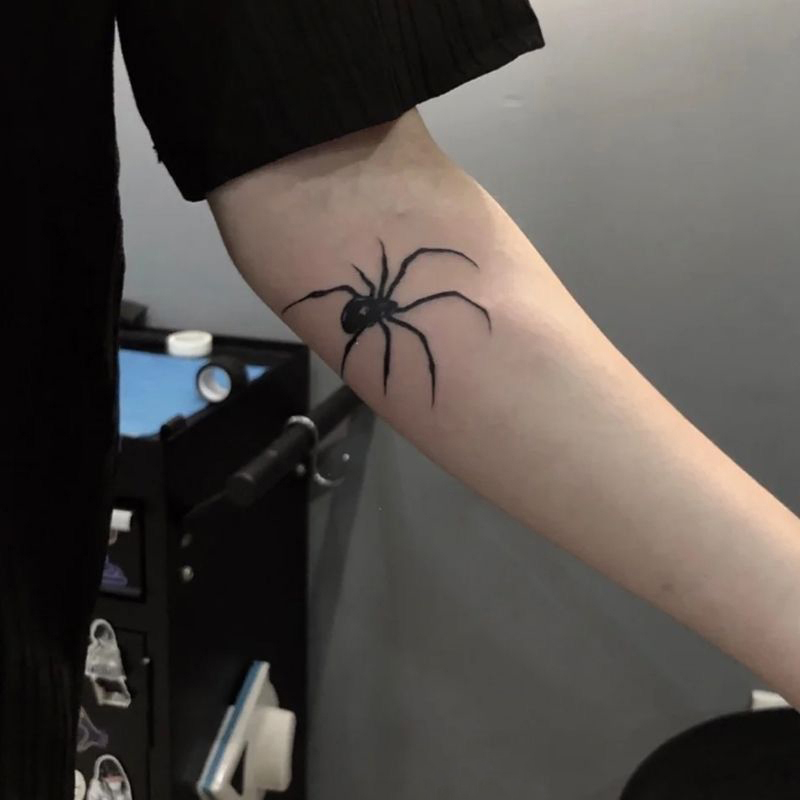1 Blatt Spider Wasserfeste Tem – Body Jewelry Stickers Bewertung und Preis