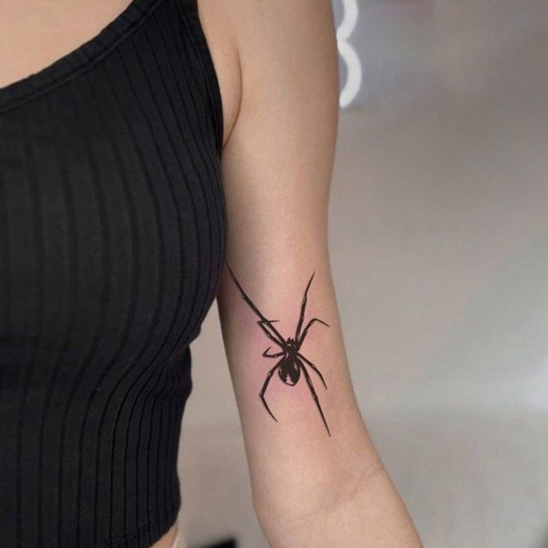 1 Blatt Spider Wasserfeste Tem – Body Jewelry Stickers Bewertung und Preis