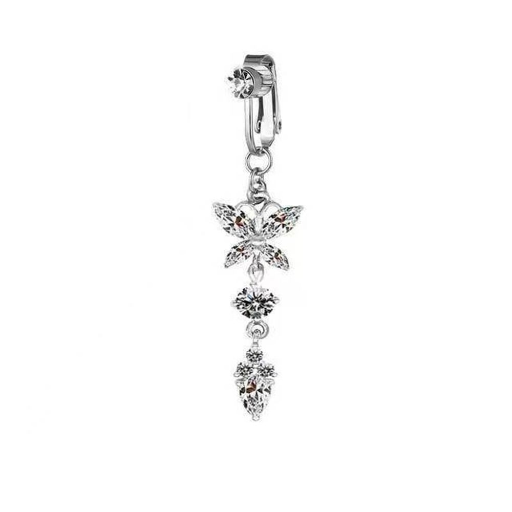 Schmetterling Zirkon Mädchen G – Body Jewelry Belly Button Rings Bewertung und Preis