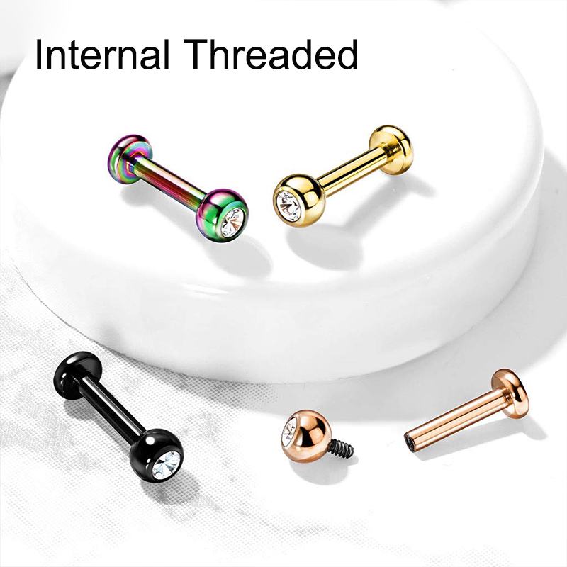 16G Chirurgischer Stahl Kugelk – Body Jewelry Ear Piercing Bewertung und Preis