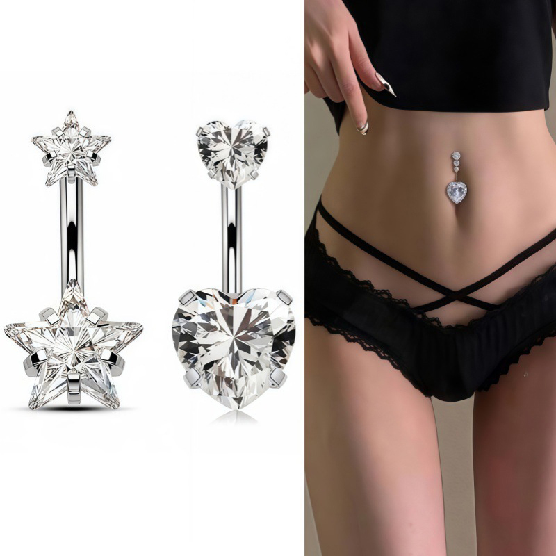 1PC Sexy Bauch Nabel Piercing  – Body Jewelry Belly Button Rings Bewertung und Preis