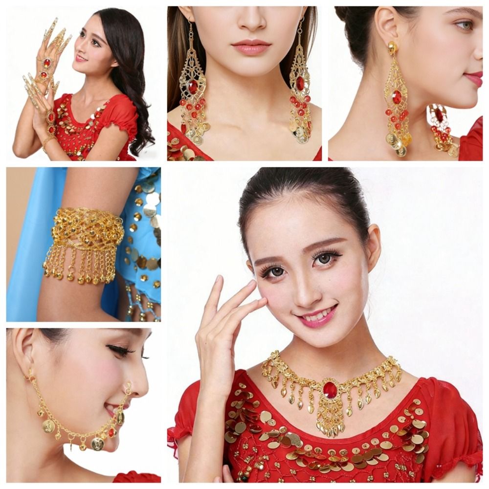 Böhmischer Stil Pailletten-Kop – Body Jewelry Indian Bewertung und Preis