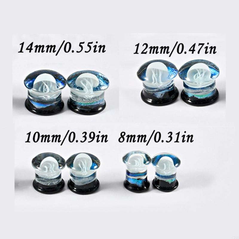 Modische Ohrdehner in Quallenf – Body Jewelry Ear Piercing Bewertung und Preis