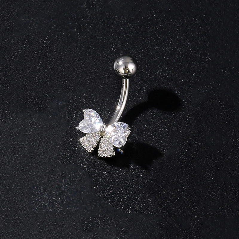 Neuer Edelstahl-Bauchnabelring – Body Jewelry Belly Button Rings Bewertung und Preis
