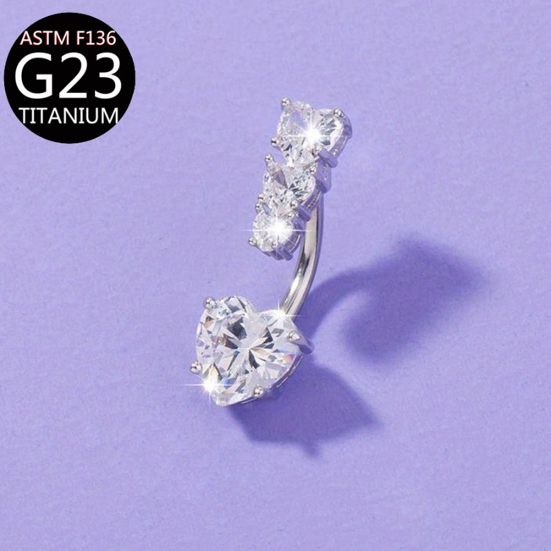 Ins Style Luxuriöser Glänzende – Body Jewelry Belly Button Rings Bewertung und Preis