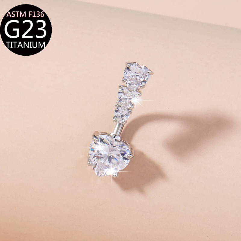 Ins Style Luxuriöser Glänzende – Body Jewelry Belly Button Rings Bewertung und Preis