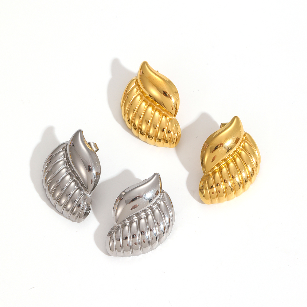 Neuheiten Mode Edelstahl Vinta – Conch Earring Hoop Bewertung und Preis